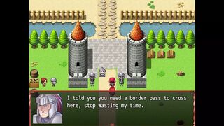 Harem In Another World Harem Anime Game Ep.9 teaching a nun how to give a bj !
