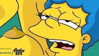 HOMER IS CHEATED MARGE MOUNTS CARL ASIAN CARTOON PORN
