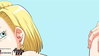 ASIAN CARTOON MOVIE ANDROID 18 DRAGON BALL Z