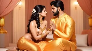 Attractive Indian Desi Bhabhi Love Massage Full Uncut Sensual Massage & Deep Romance