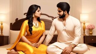Ravishing Bhabhi Got Doggie Cream-pie in Indian Saree
