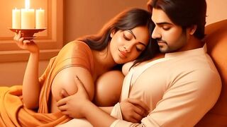 Stunning Indian village Stepsister Suman sex in outdoor with her stepbrother, xxx film tight cunt getting banged hindi