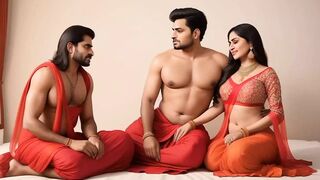 Charming Indian Desi Bhabhi Love Massage Full Uncut Sensual Massage & Deep Romance