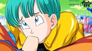 DRAGON BALL BULMA ANAL CREAM PIE CARTOON SEX TAPE