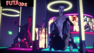 Futa3DX - Androids Get Railed HARD IN Cyber Fuckfest