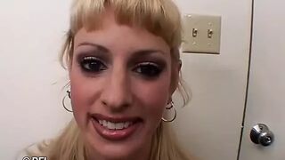 Blowbang Action with Blonde Girl