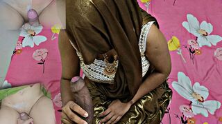 Village husband sex with neighbour bhabhi and he climax very quickly and feel embarassed.