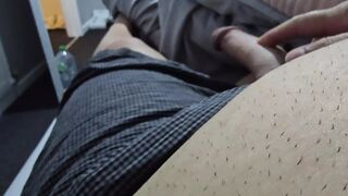 Step mom without panties under mini dress hand-job step son wang