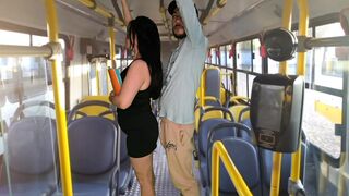 Student gets poked on the bus!