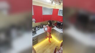 The most gorgeous sex in the kitchen