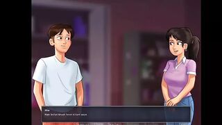 Summertime saga ,, Mia sex to BF