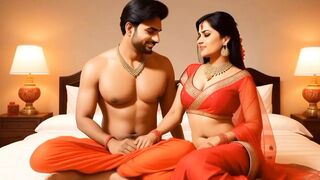 Sexy indian housewife excited for sex with office boss